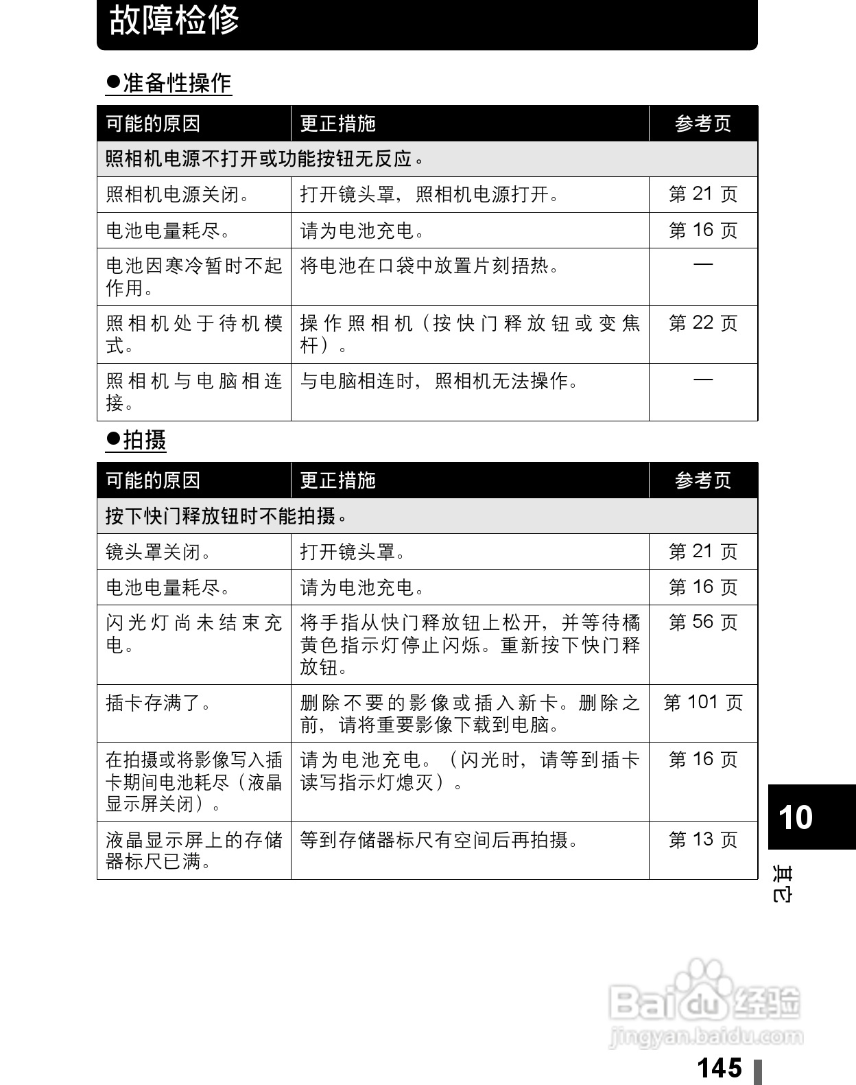 Olympus奥林巴斯C-60Z数码相机说明书:[15]