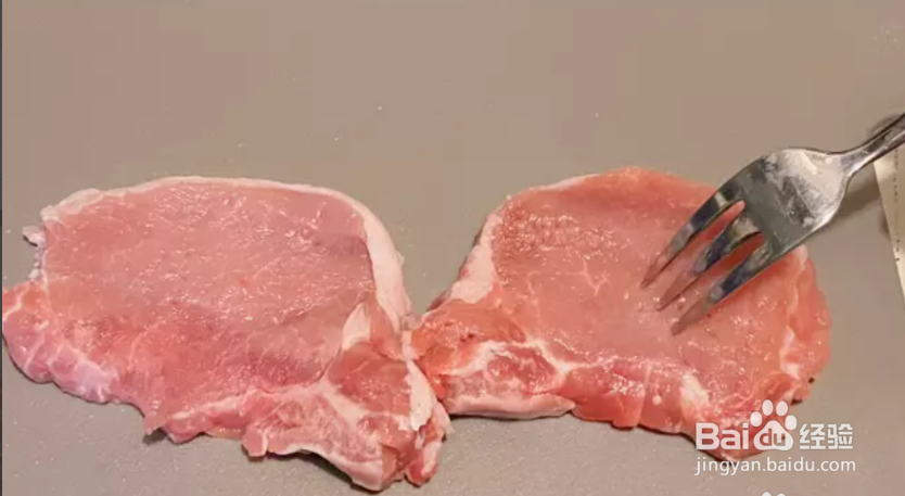 气炸猪排的做法