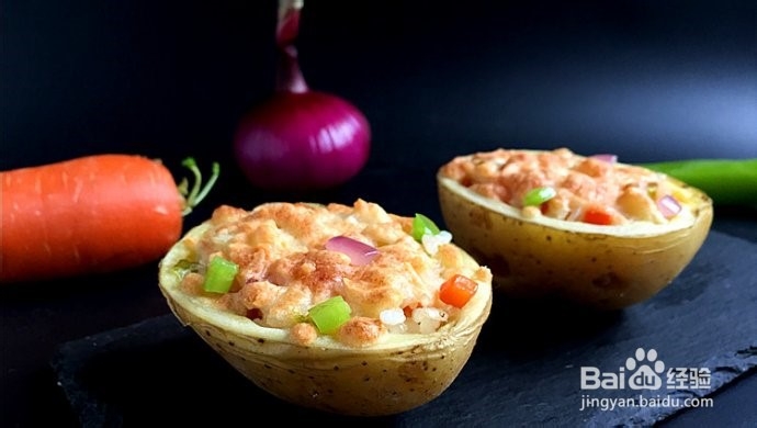 烤箱土豆焗饭的制作方法