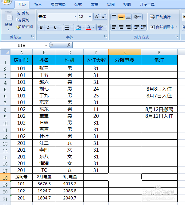 员工宿舍电费怎么合理并且准确公平的分摊