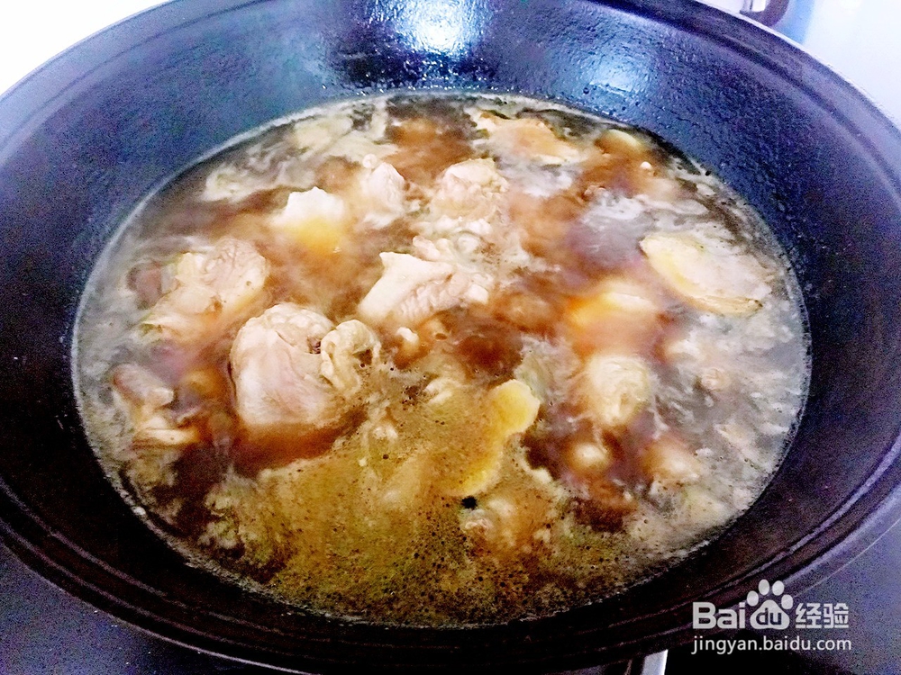 怎么做蘑菇烩鸡腿