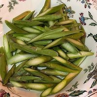 广式腊肠炒芦笋攻略