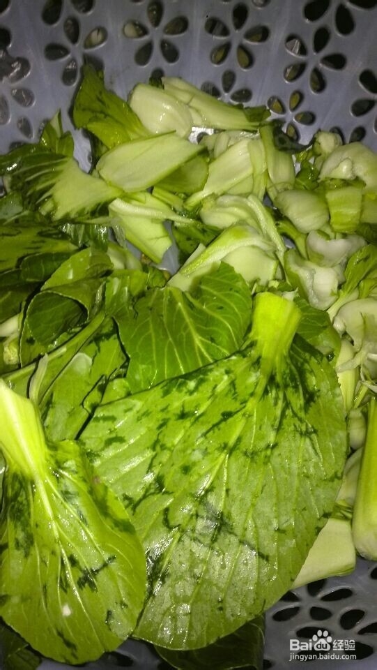 蒜香爆炒小油菜