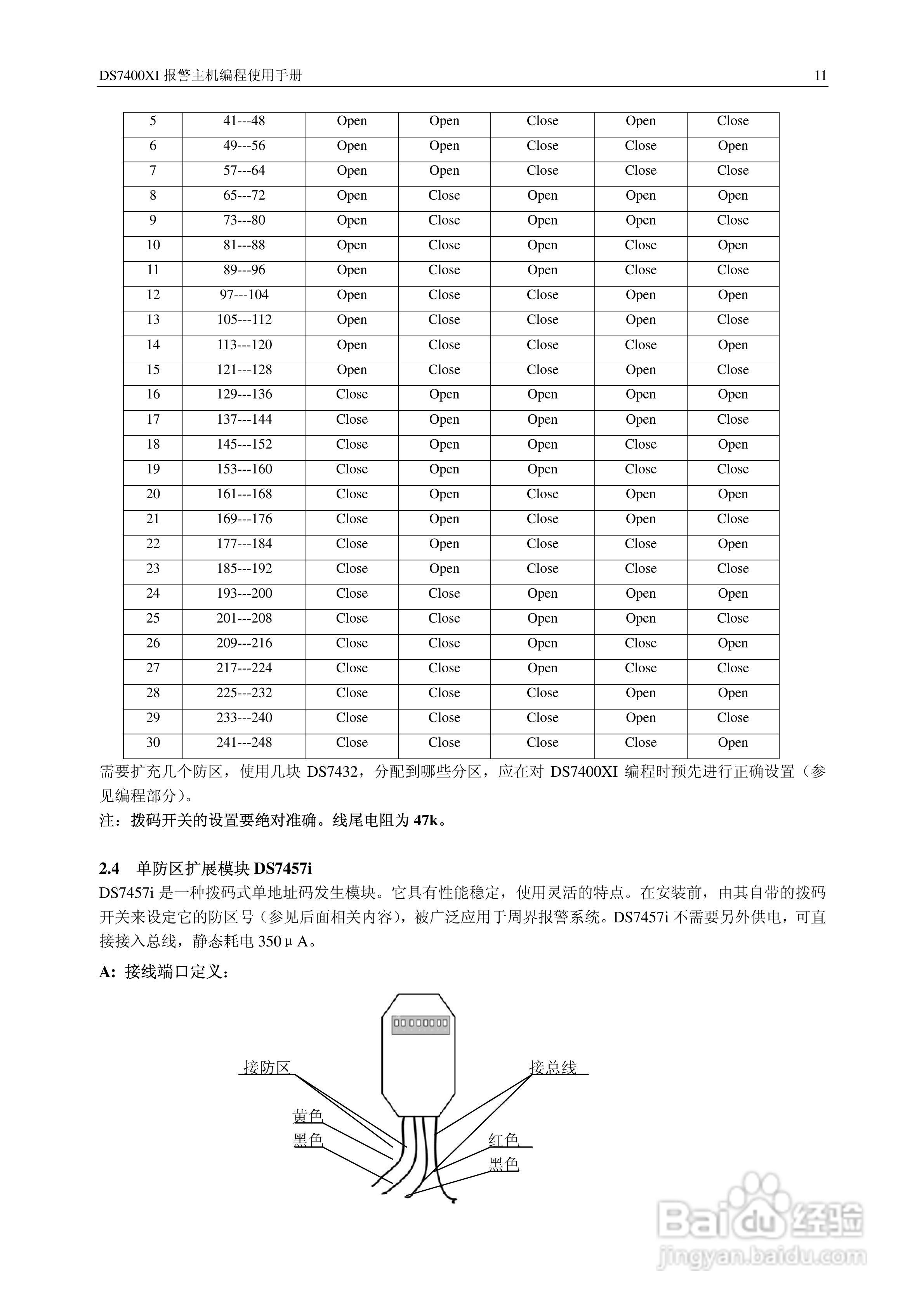 博世 DS7400XI报警主机简明安装使用手册:[2]