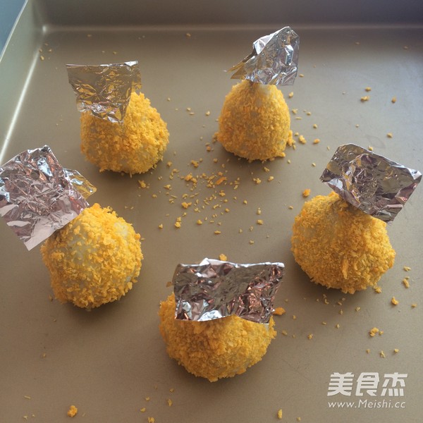 黄金虾球的做法