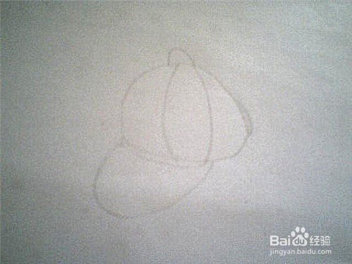 简笔画 帽子的画法: