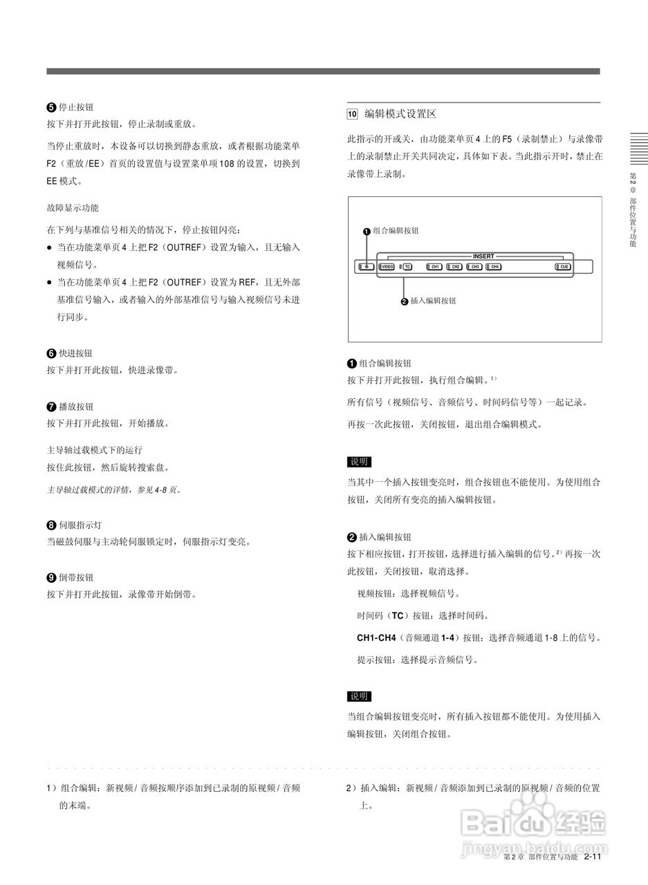 索尼HDW-M2000数字摄录一体机使用说明书:[2]