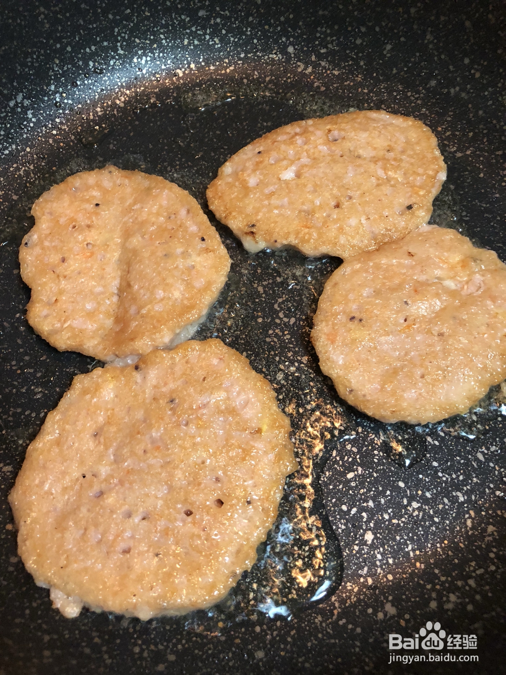 海鲜美食-小海虾饼的做法