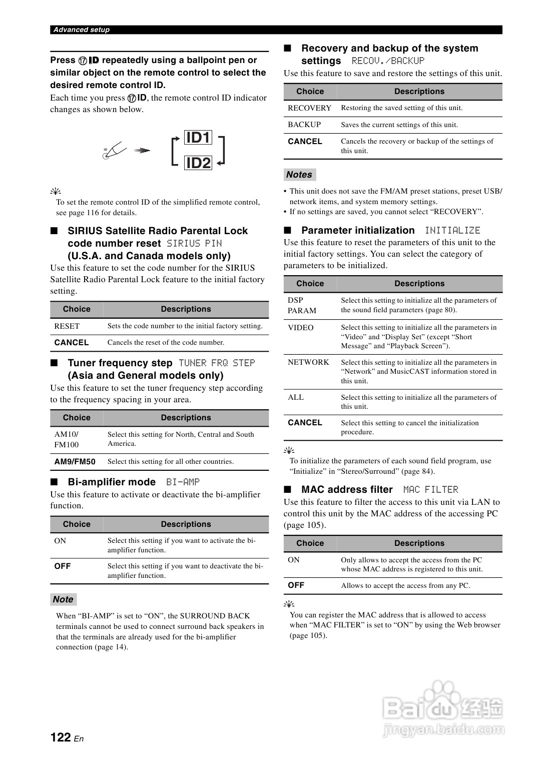 YAMAHA RX-V3900功放说明书:[7]