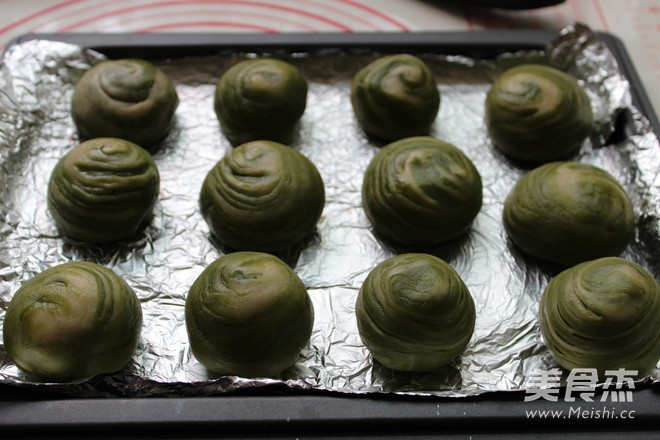抹茶松子豆沙酥