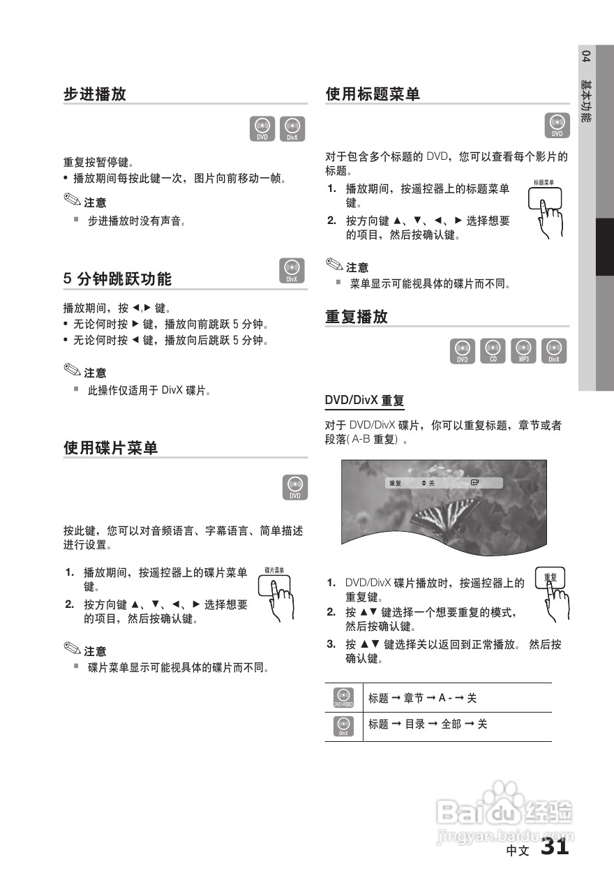 三星HT-E455K家庭影院使用说明书:[2]