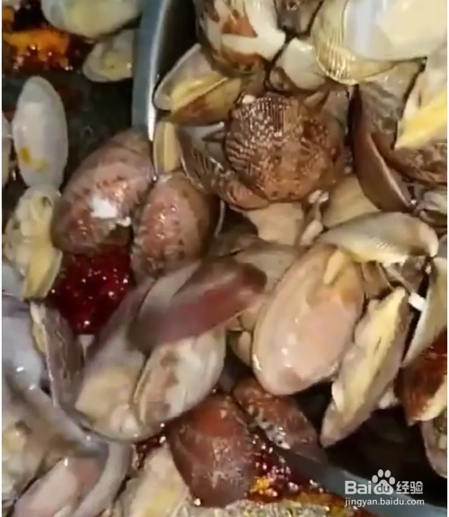 辣炒蛤蜊的做法