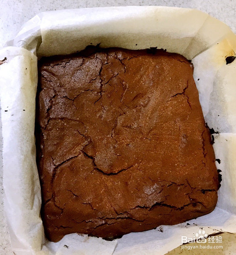 巧克力布朗尼的做法