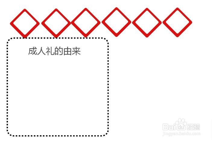 成人礼手抄报