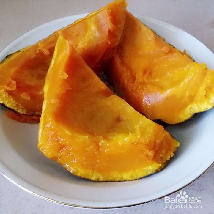 微波炉怎样做南瓜
