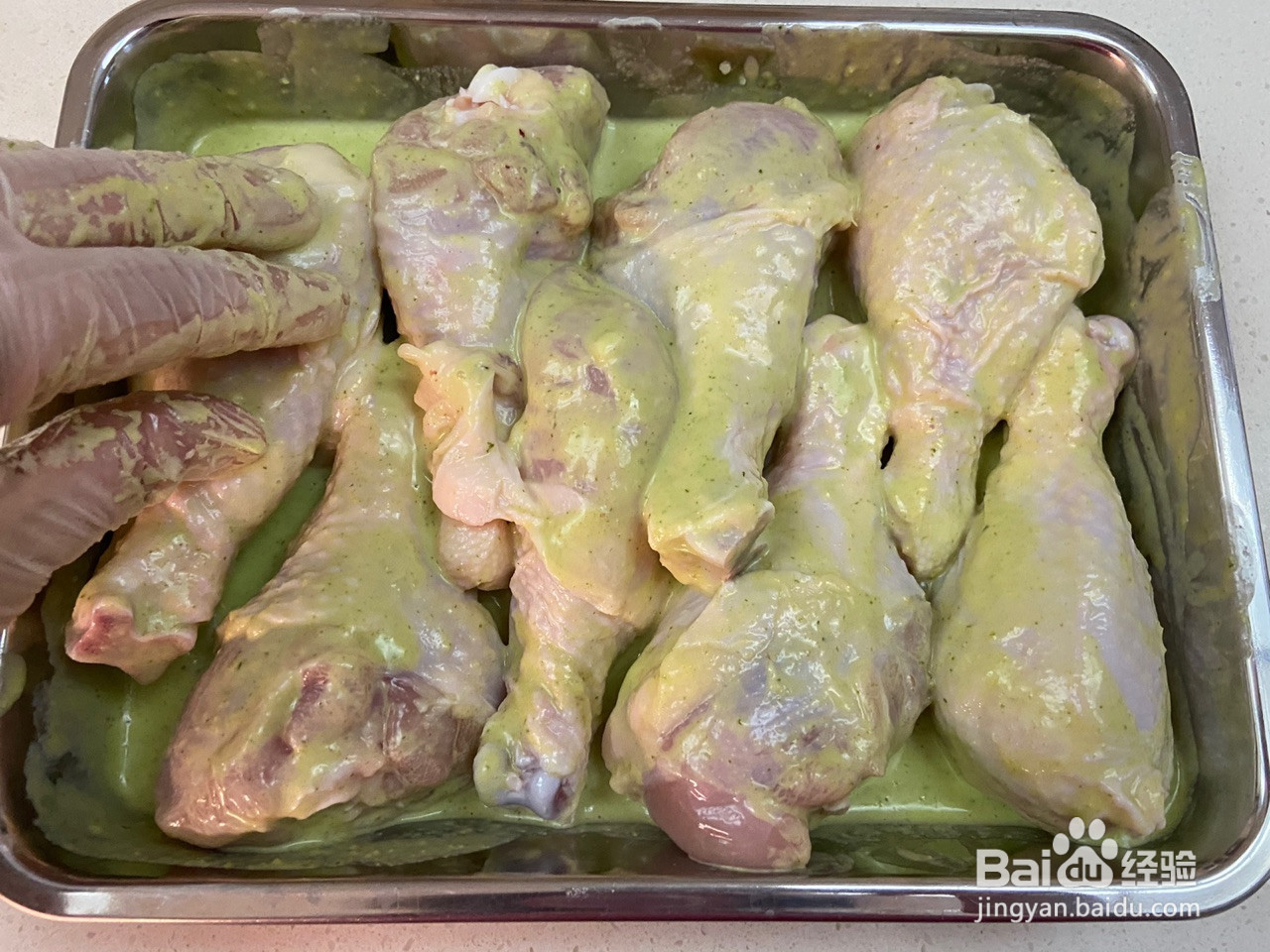 哇杀必烤鸡腿的做法