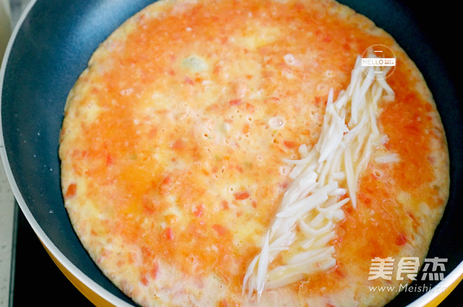 西红柿鸡蛋薄饼