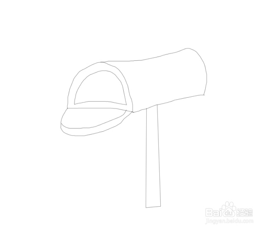 社区设施标志简笔画
