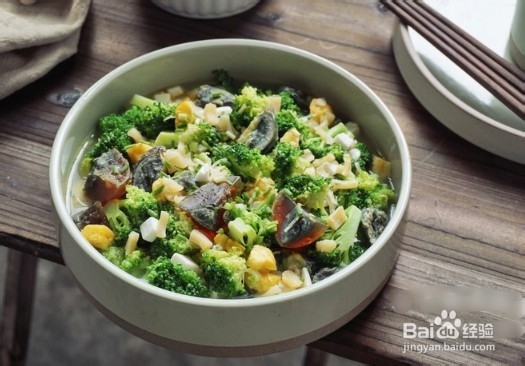 自制的上汤西兰花