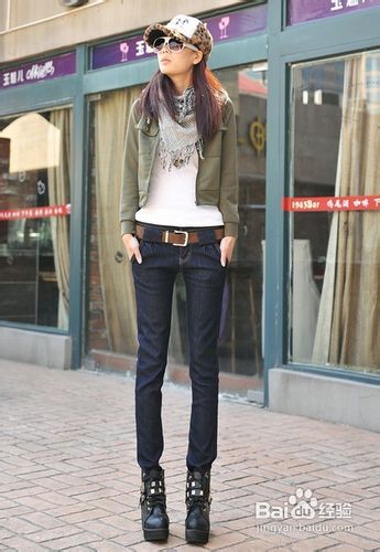 冬天懒女穿衣攻略，牛仔裤配什么鞋好看