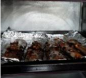 酒酿香酥竹签烤带鱼的制作过程