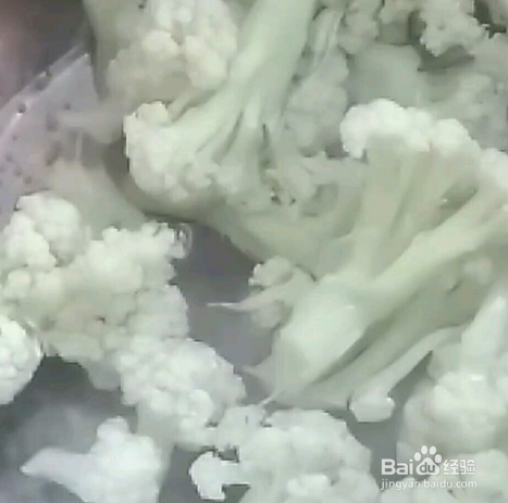 菜花烧香菇的做法