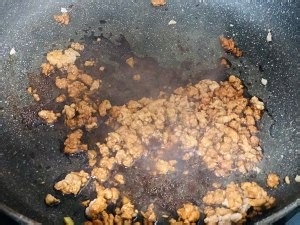 香葱肉末粉丝步骤