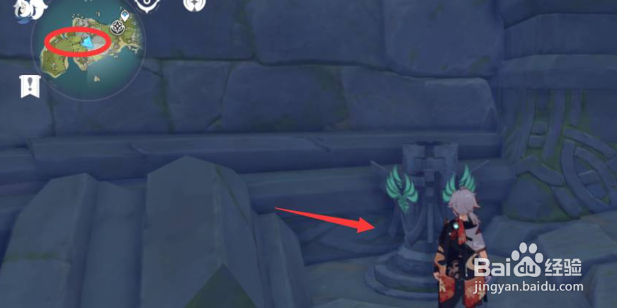 原神危危岛四个元素方碑顺序是什么