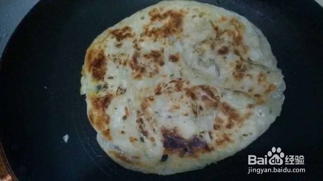 葱香手抓饼的做法