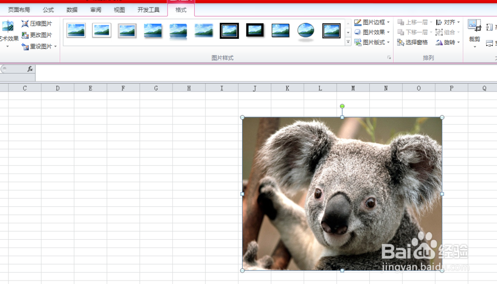 excel中图片调整的众多技巧