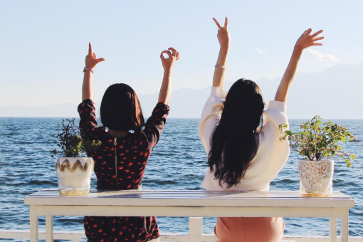 闺蜜得说说心情短语