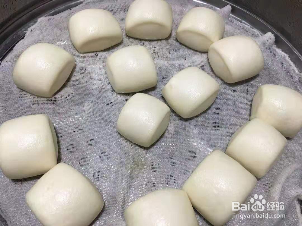 好吃的奶香小馒头