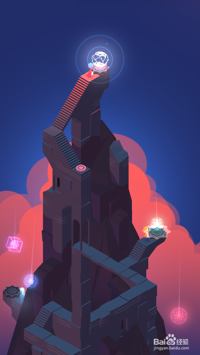 纪念碑谷2攻略——第十四章 瞭望台(下)