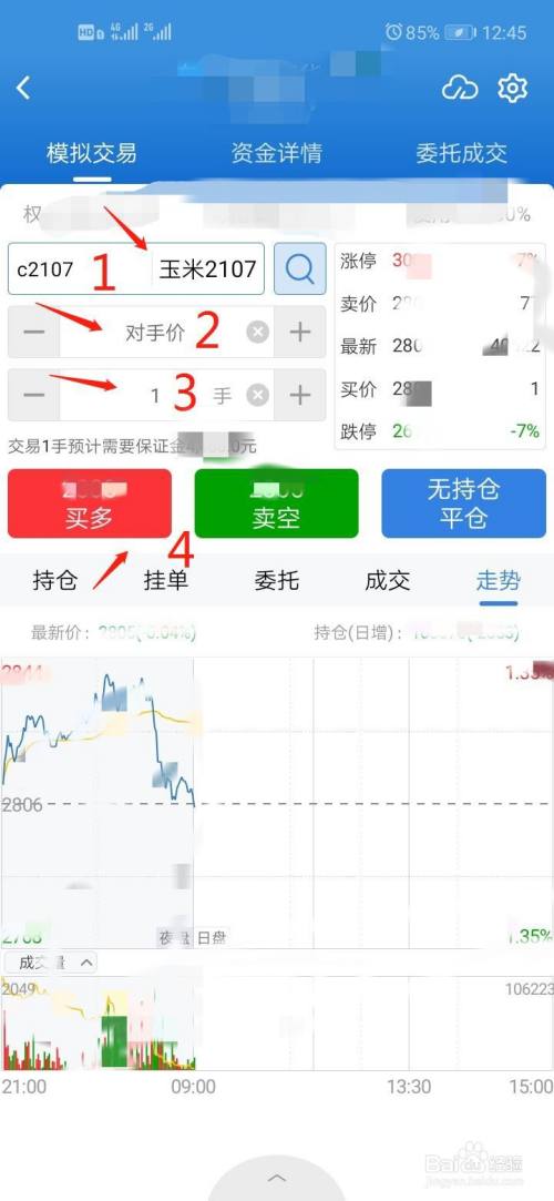 期货怎么买进、卖出？