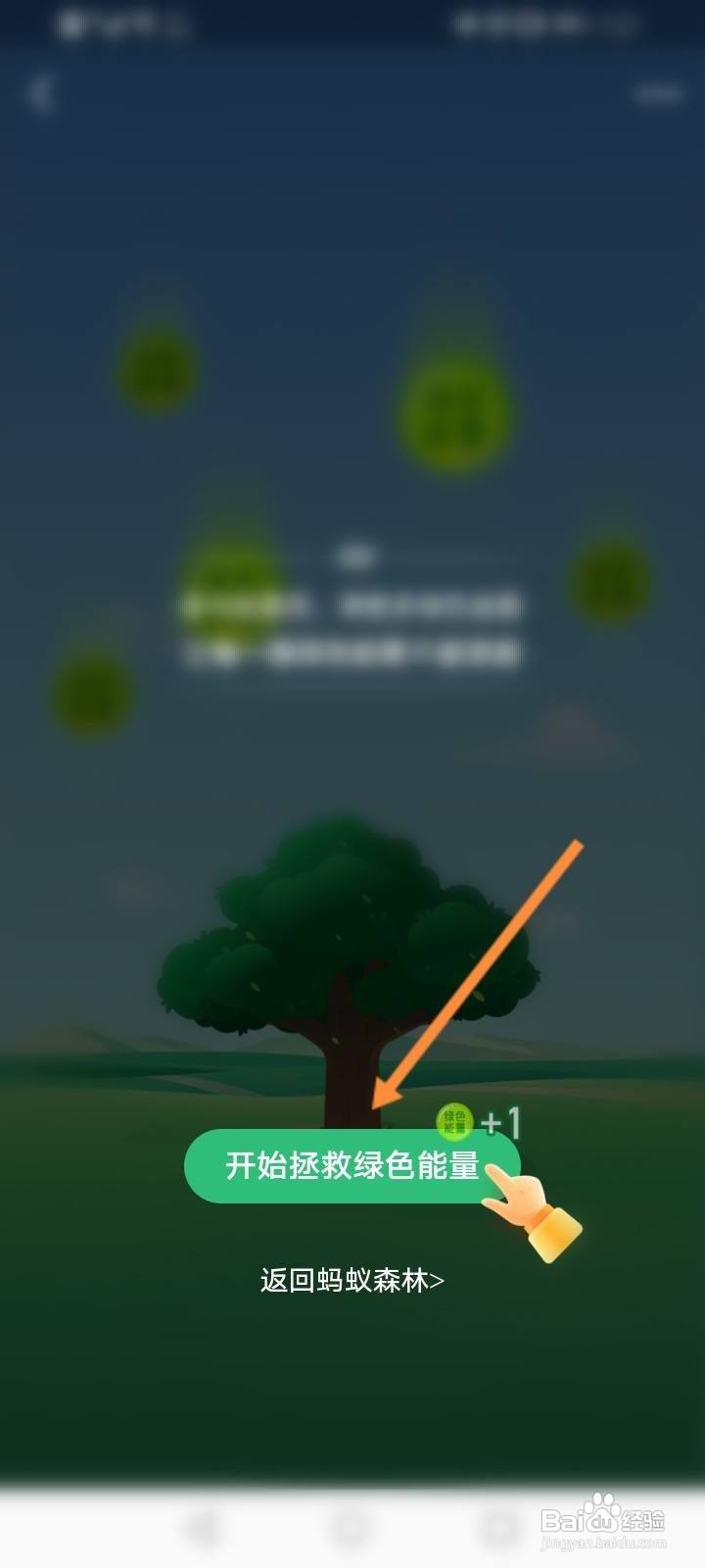 蚂蚁森林能量雨点了没反应怎么回事