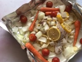 柠檬百香果烤鸡腿的做法