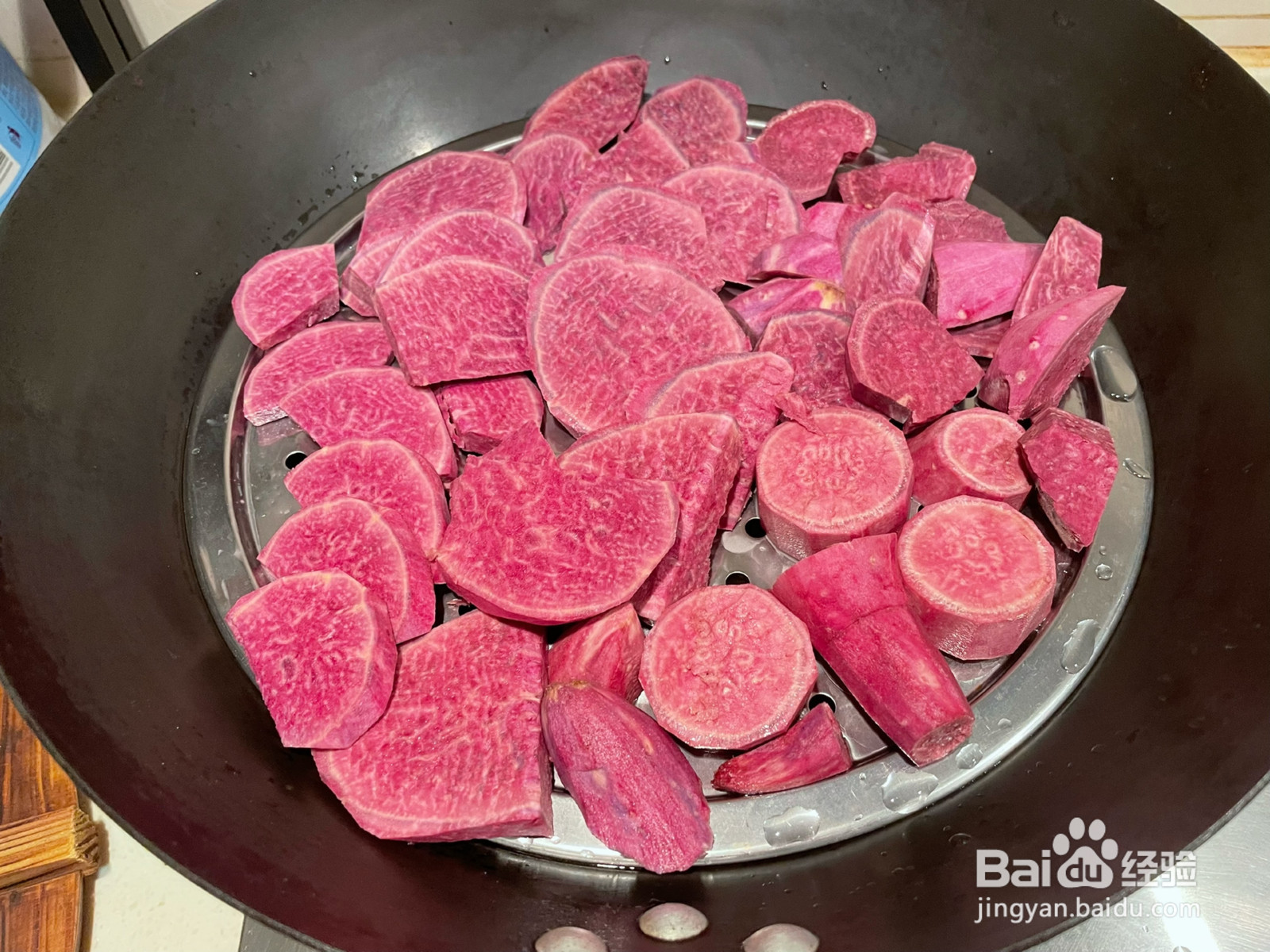 紫薯芝士流心饼的做法