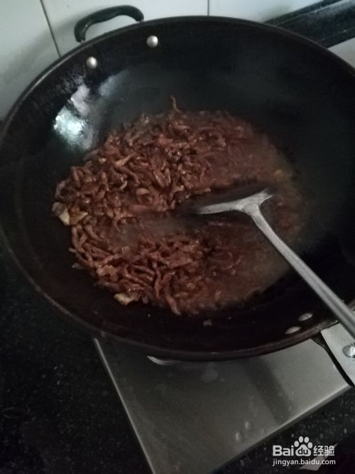如何做蒜条炒肉丝
