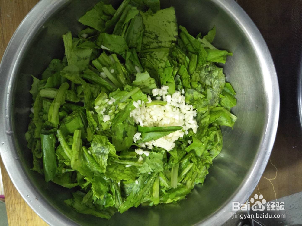 香浓的凉拌油麦菜