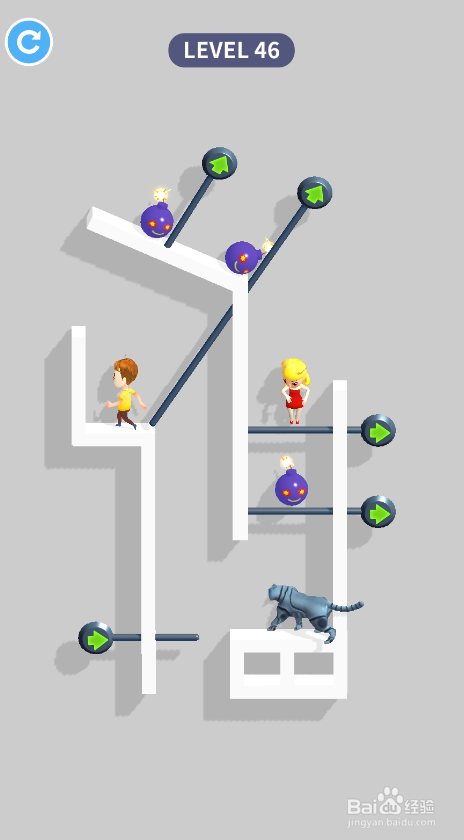 Tap Tap Rescue的第46关怎样通关
