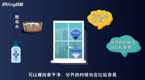 如何使用双面擦玻璃器