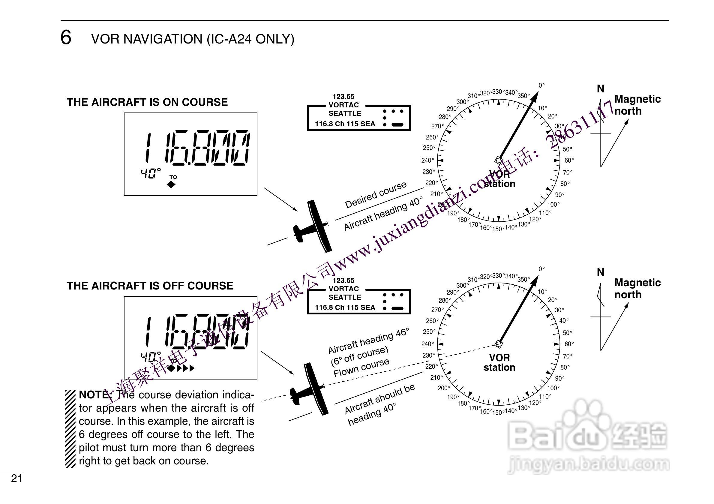航空手持机IC-A24 A6用户手册:[3]