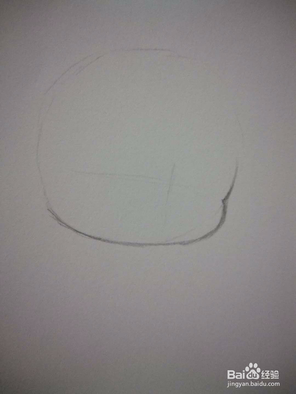 如何画Q版动漫人物头部手绘线稿