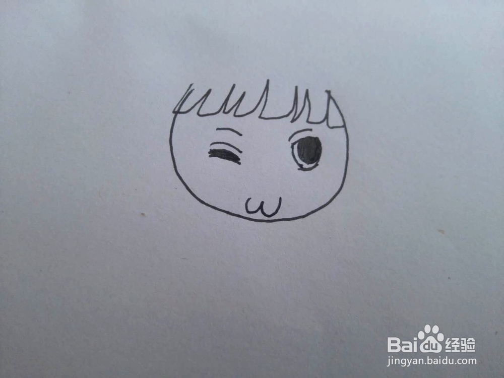简笔画之卡通人物经验分享九