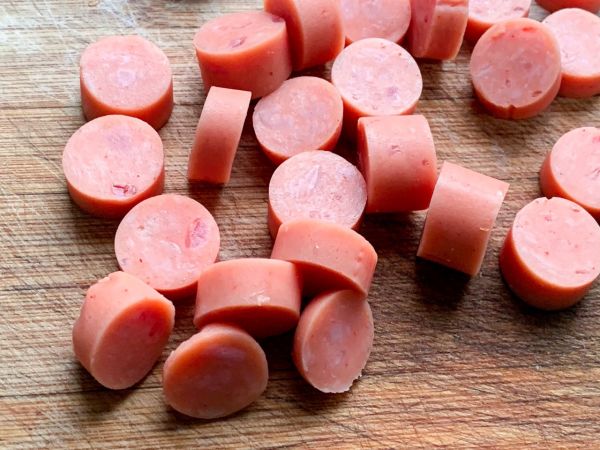 孜然土豆火腿肠