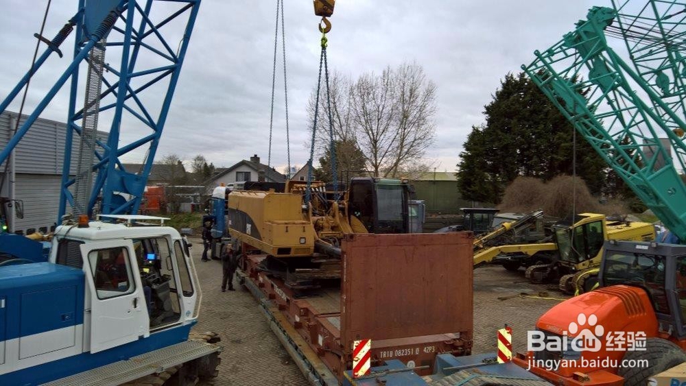 关于从国外二手挖掘机进口中检报关操作事宜