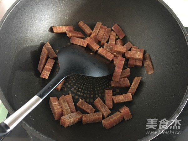 美味的牛排披萨