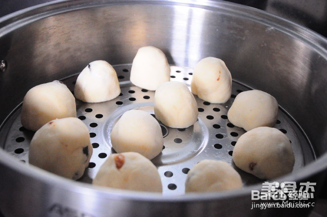 豆渣果干小馒头