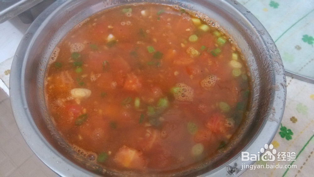 酸爽简易健康的西红柿汤