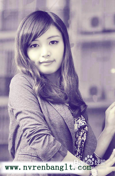 看！小任用ps制作非主流美女